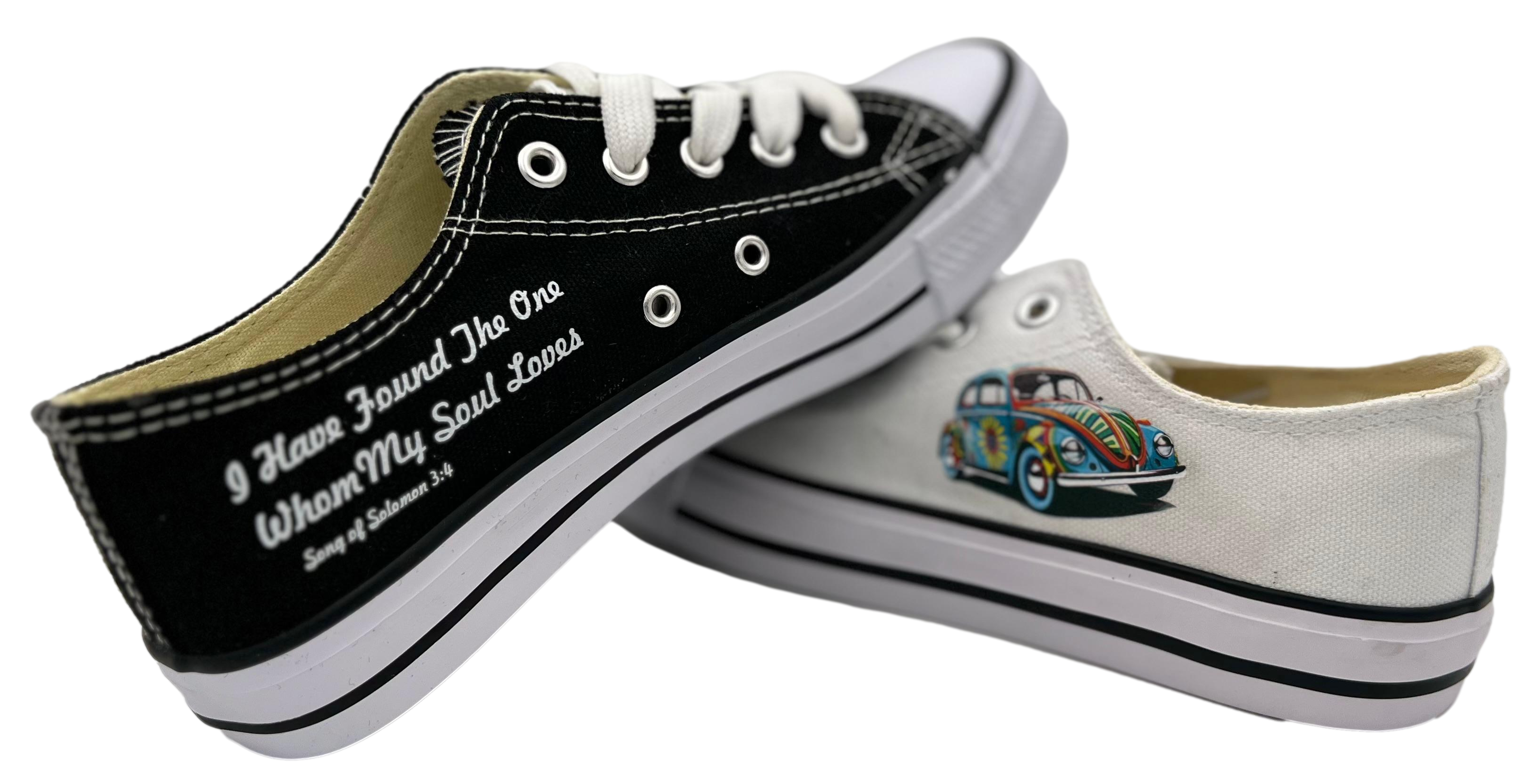 Custom printed shoes