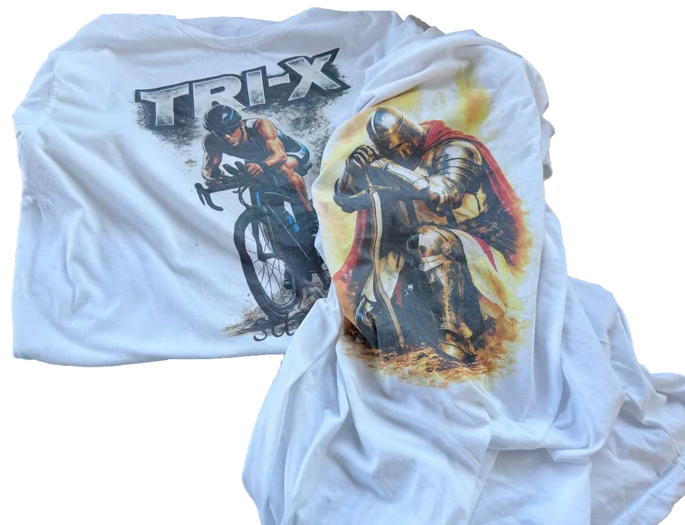 Custom printed t-shirts with full colour designs